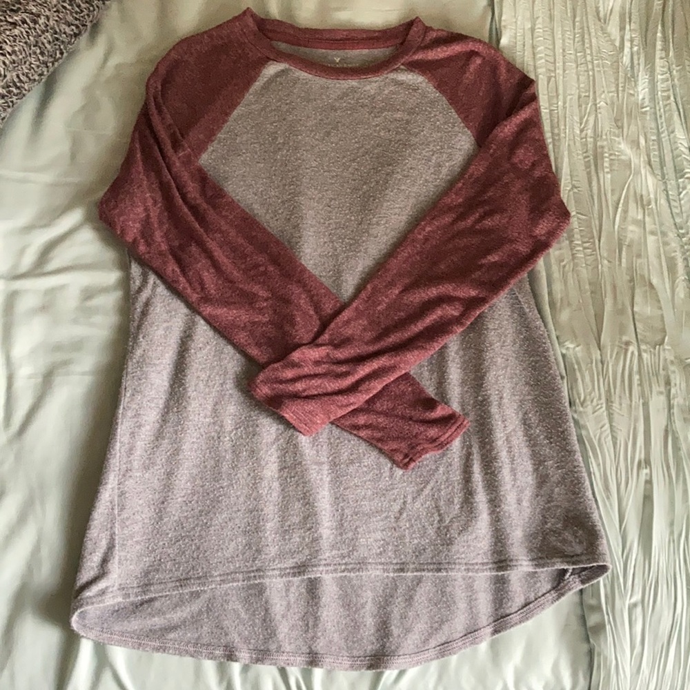 AEO baseball long sleeve